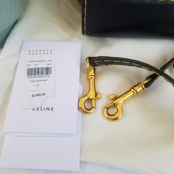 Add'l Pics $3 K Celine wicker trapeze - Picture 1 of 12